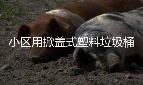 小区垃圾盖式桶用掀塑料